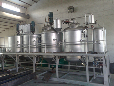 Rice Bran Oil Refinery Plant